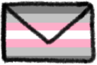 Demigirl_envelope static emote