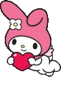MyMelodyHeart emote
