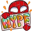 SpidermanHypeSign emote