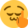 UwuMiddleFInger emoji