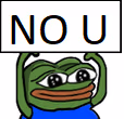 no_u_pepe_sign emote