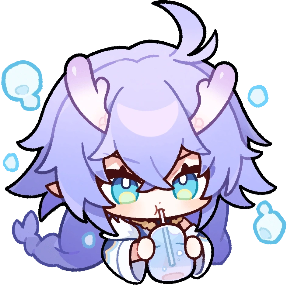 Bailu_BlowBubbles emote
