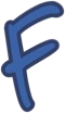 LetterF_Blue emote