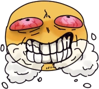 Frothing emote