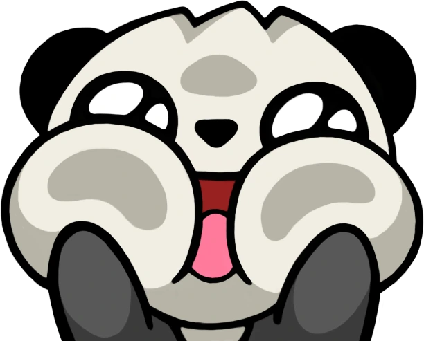 panda_exicted emote