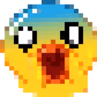 8bitduck_scream emote