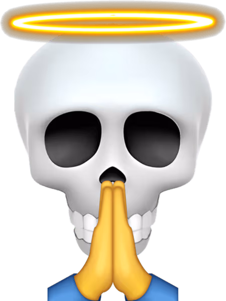 SkullPray emote
