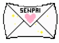 SenpaiLoveLetter emote