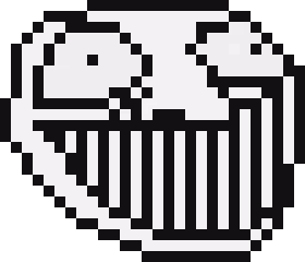 trollface_pixel_art emote