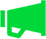 Discord_Announcements_LimeGreen emote
