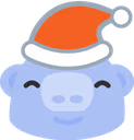 wumpussanta emote