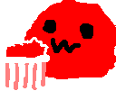 BlobPopcorn animated emote