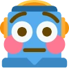 Flushed_Robot emote