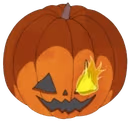 SansPumpkin emote