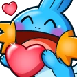 Mudkip_Heart emote