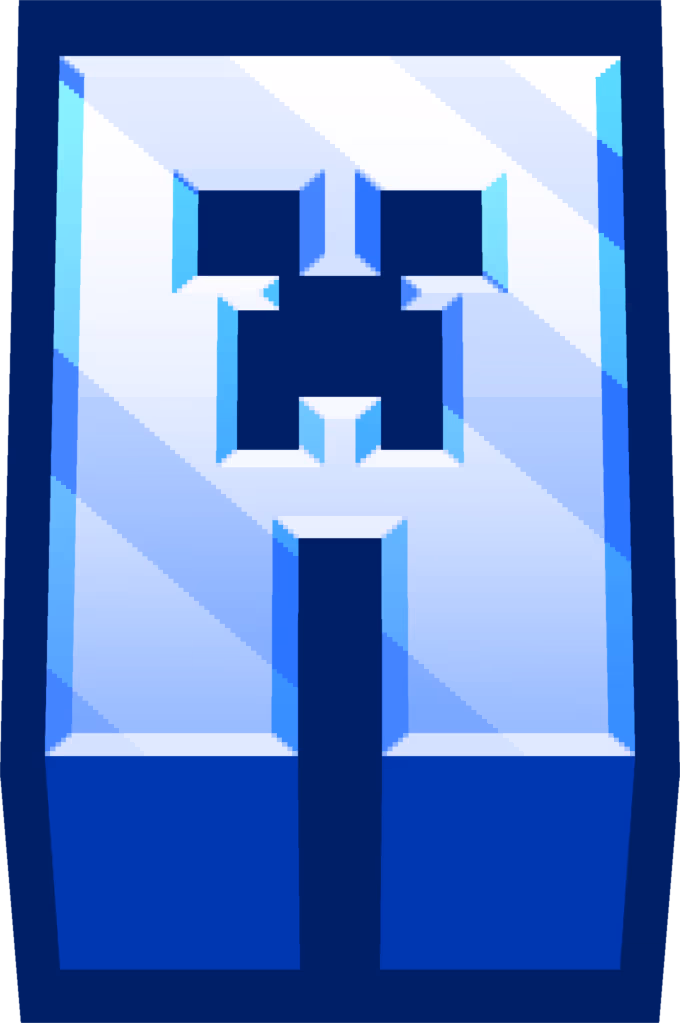 minecraft_blue_A emote