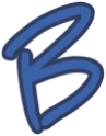LetterB_Blue emote