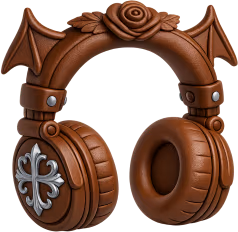 Browngothicheadphones emote