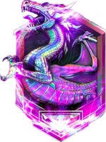 Iridescent static emote