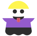 enbyghost emote