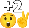 2 emoji