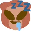 sleeping_alien emote