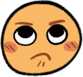 annoyed emote