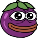 Pepe_Eggplant emote