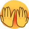 flushed_hands emote