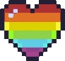 RainbowPrideHeart emoji