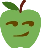 AppleSmirk emote