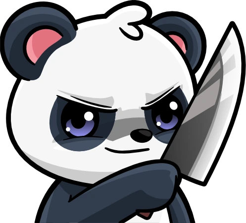 PandaKnife emote