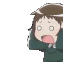 Scared emote