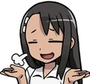 Nagatoro_Shrug emote