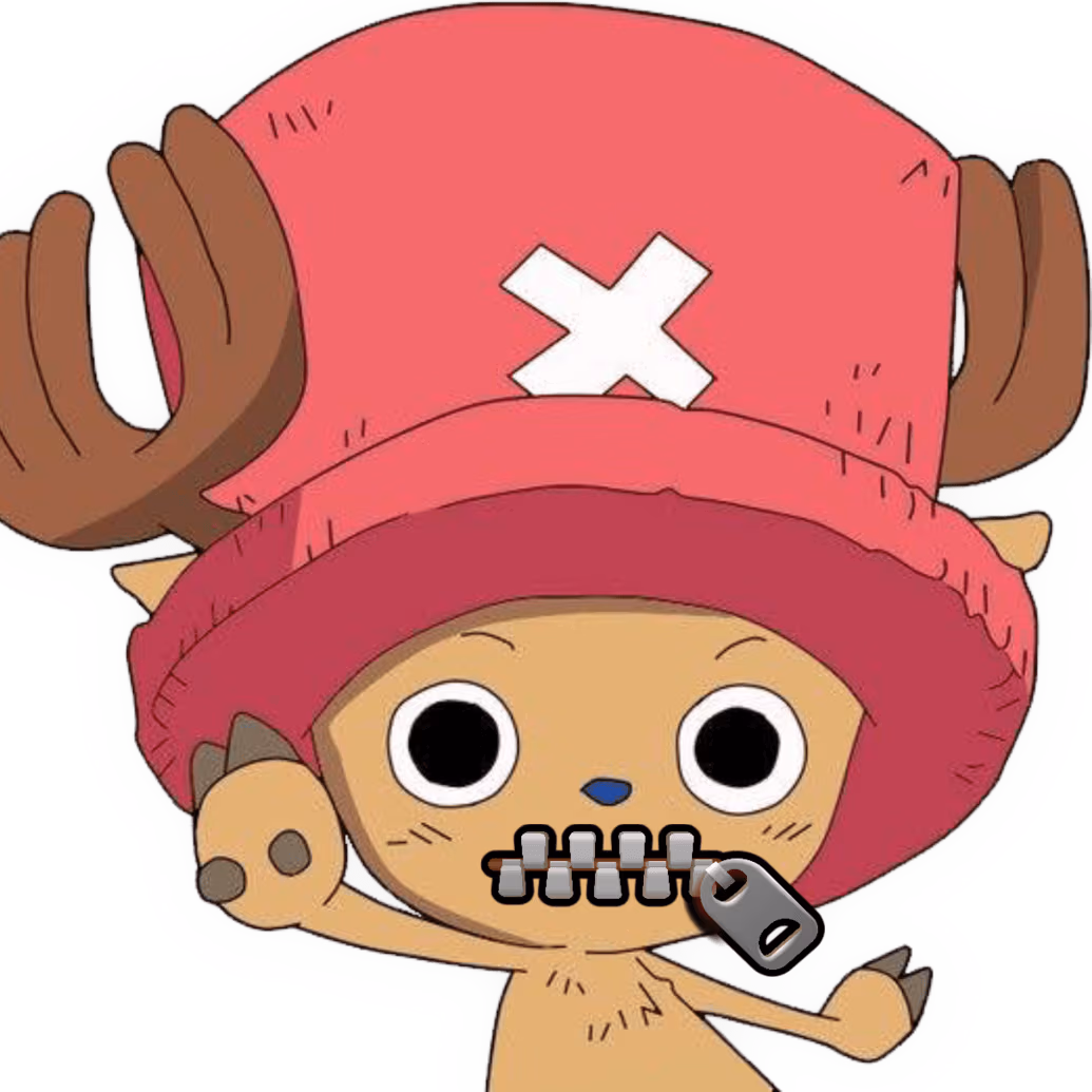 Chopper_ZippedLips emote