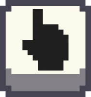 pixel_hand_point_up_right emote