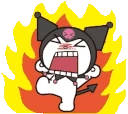 Kuromi_angry emote