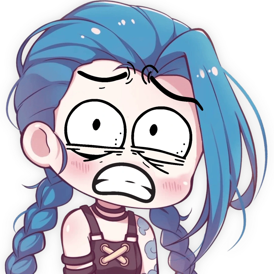 Jinx_Cringe emote