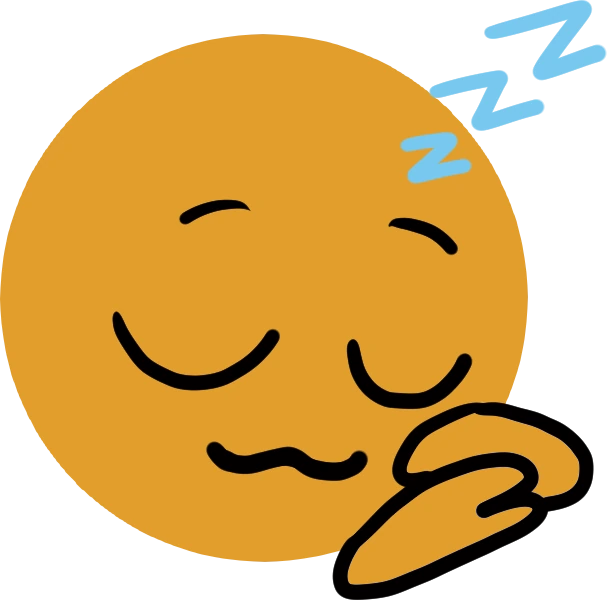 Sleepy emote
