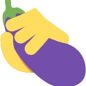 eggplanthand emote