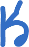 blue_letter_k emote