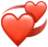 red_revolving_hearts emote