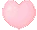 PinkHeartGlow emote