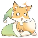 FoxyyShockWakingUp emote