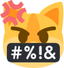 SwearingCat emote