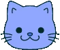 Cutecatemoji_blue emote