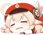 KleeTired emote