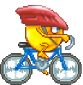 Cycling animated emote