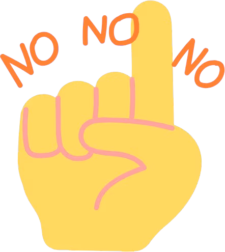 nonono emote