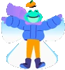 SnowAngel emote